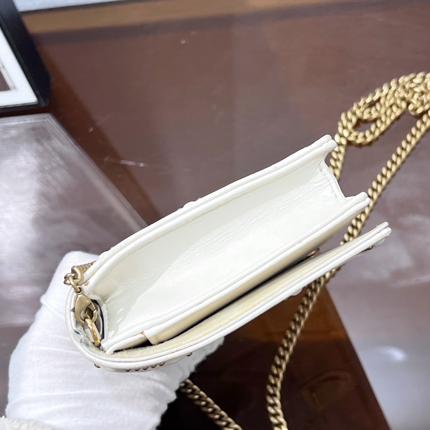 Dior - Diorama - Leather - White - (mini)