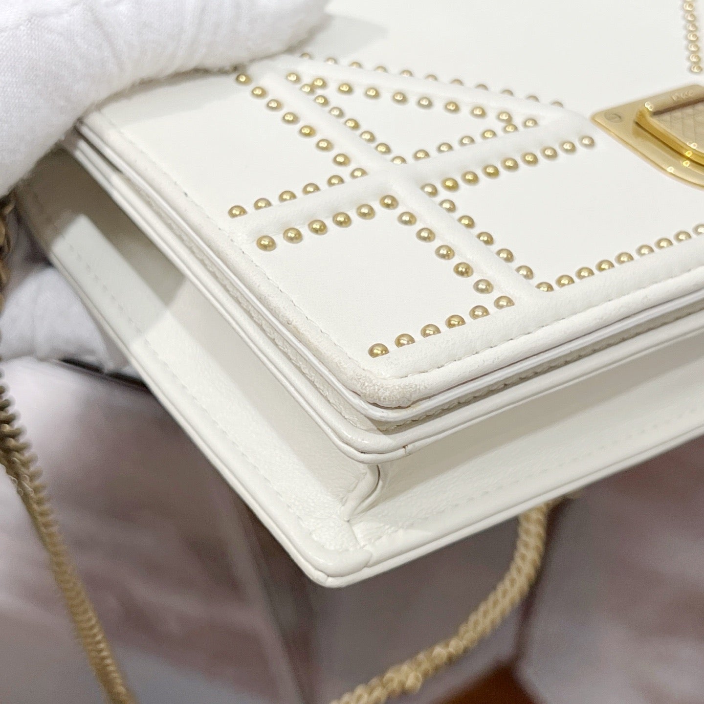 Dior - Diorama - Leather - White - (mini)
