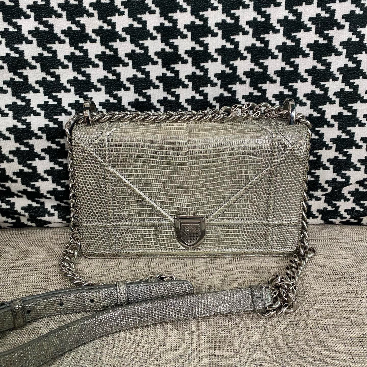 Dior - Diorama - Lizard - Silver - (mini)