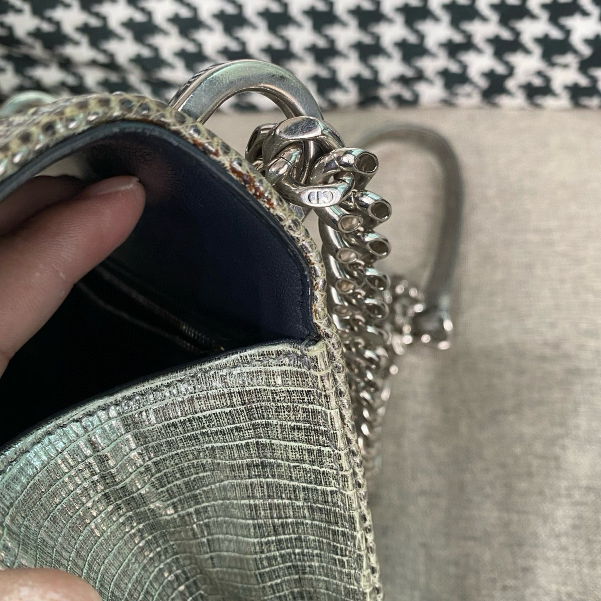 Dior - Diorama - Lizard - Silver - (mini)