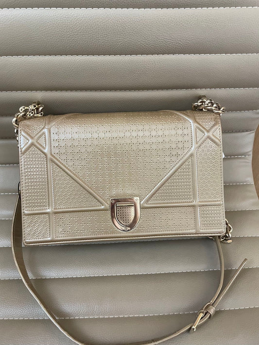 Dior - Diorama - Patent leather - Gold - (medium)
