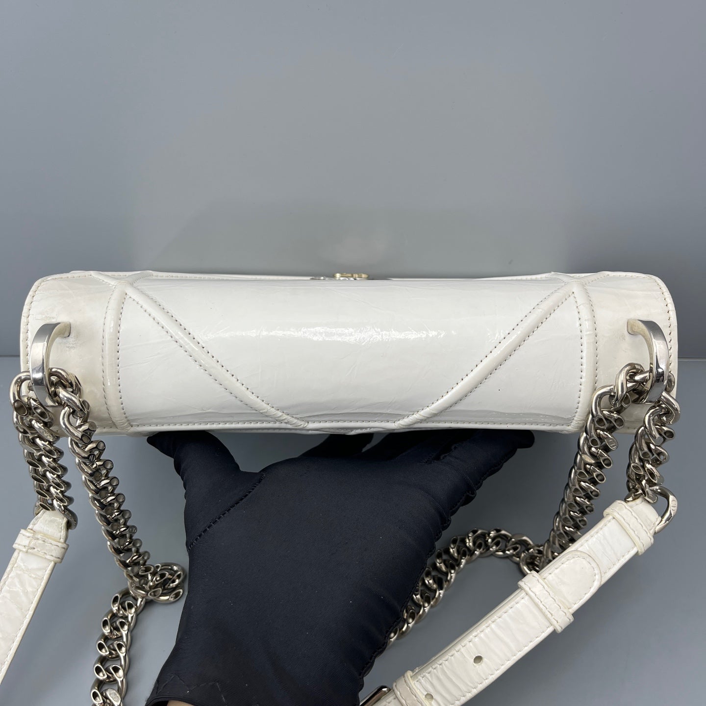 Dior - Diorama - Patent leather - White - (Medium)