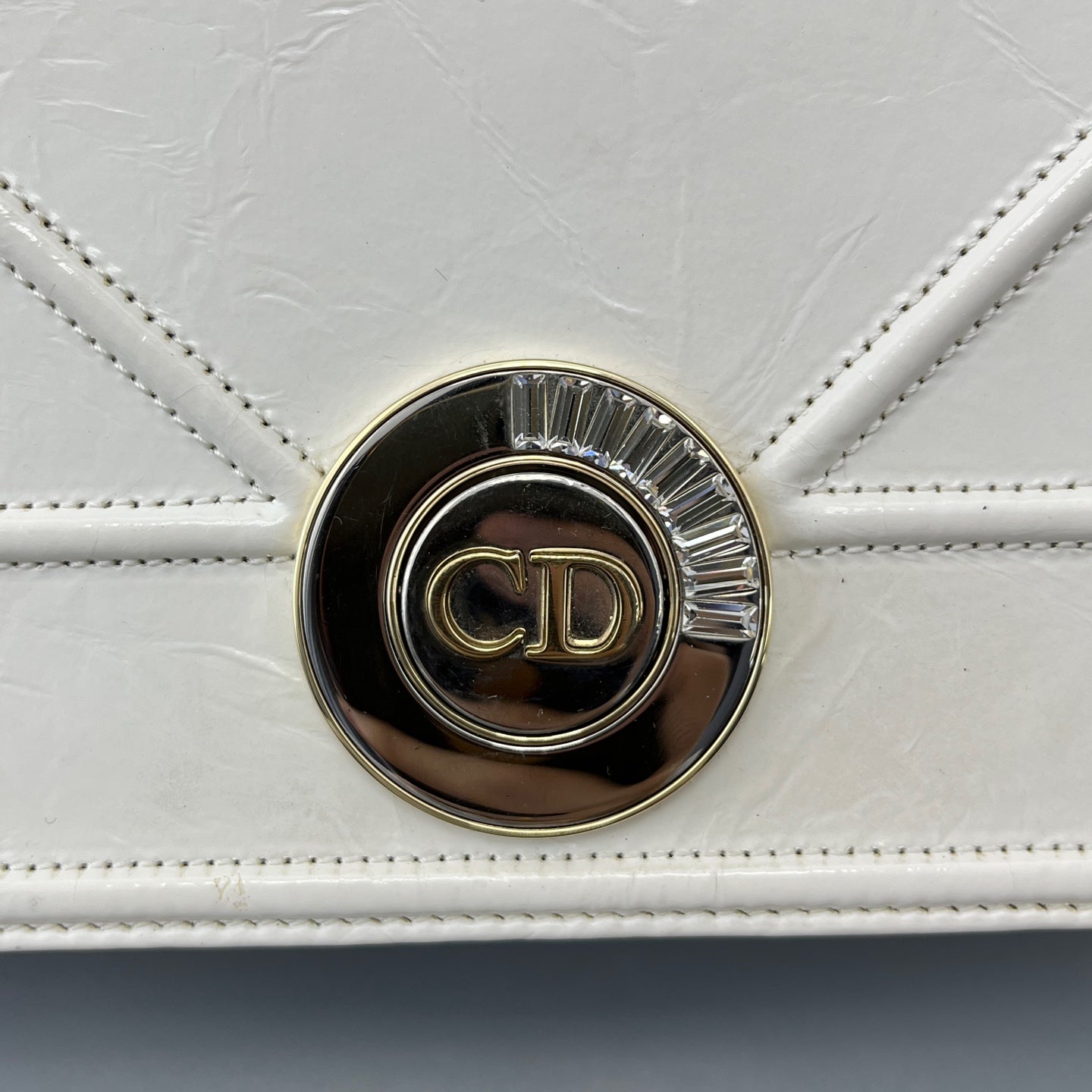 Dior - Diorama - Patent leather - White - (Medium)