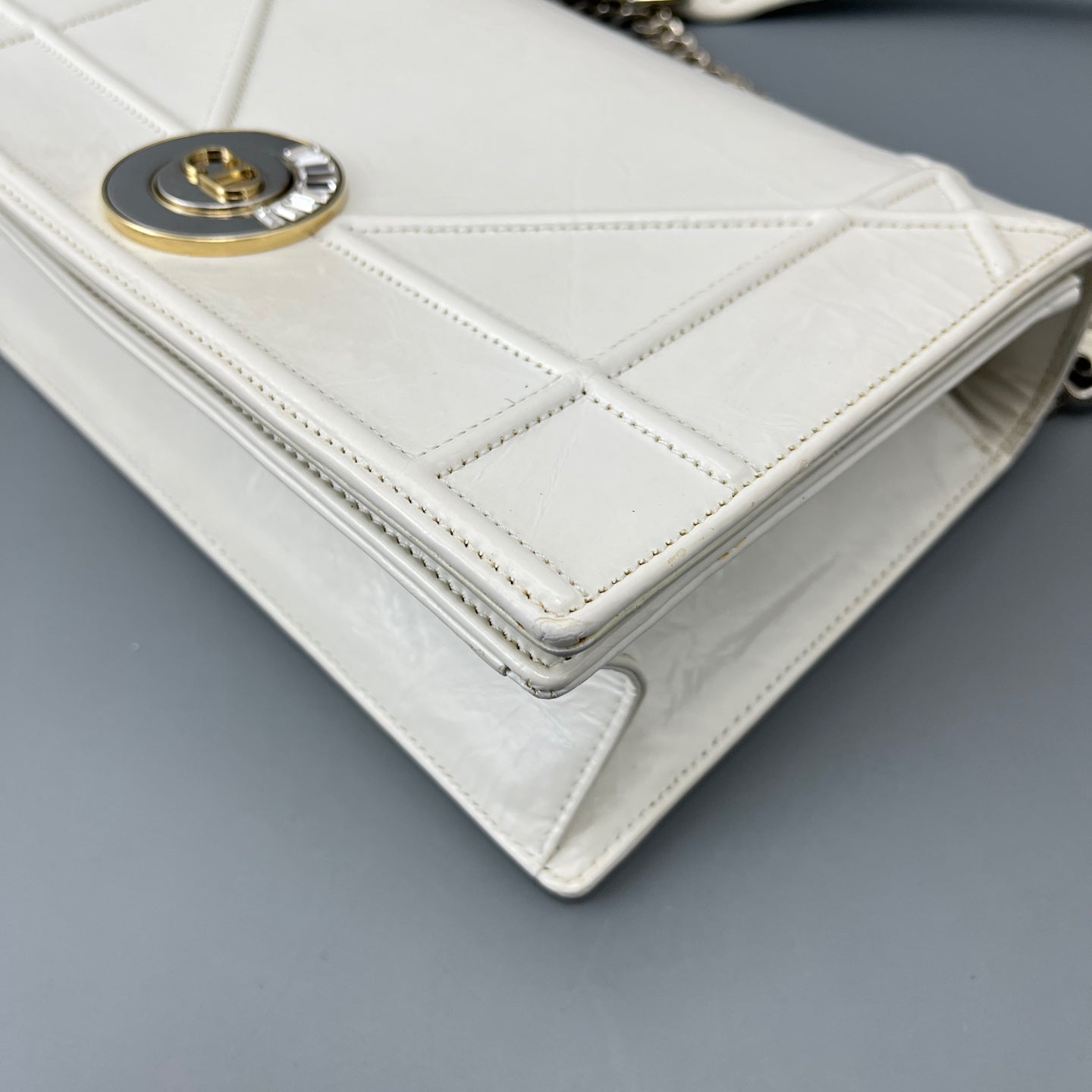 Dior - Diorama - Patent leather - White - (Medium)