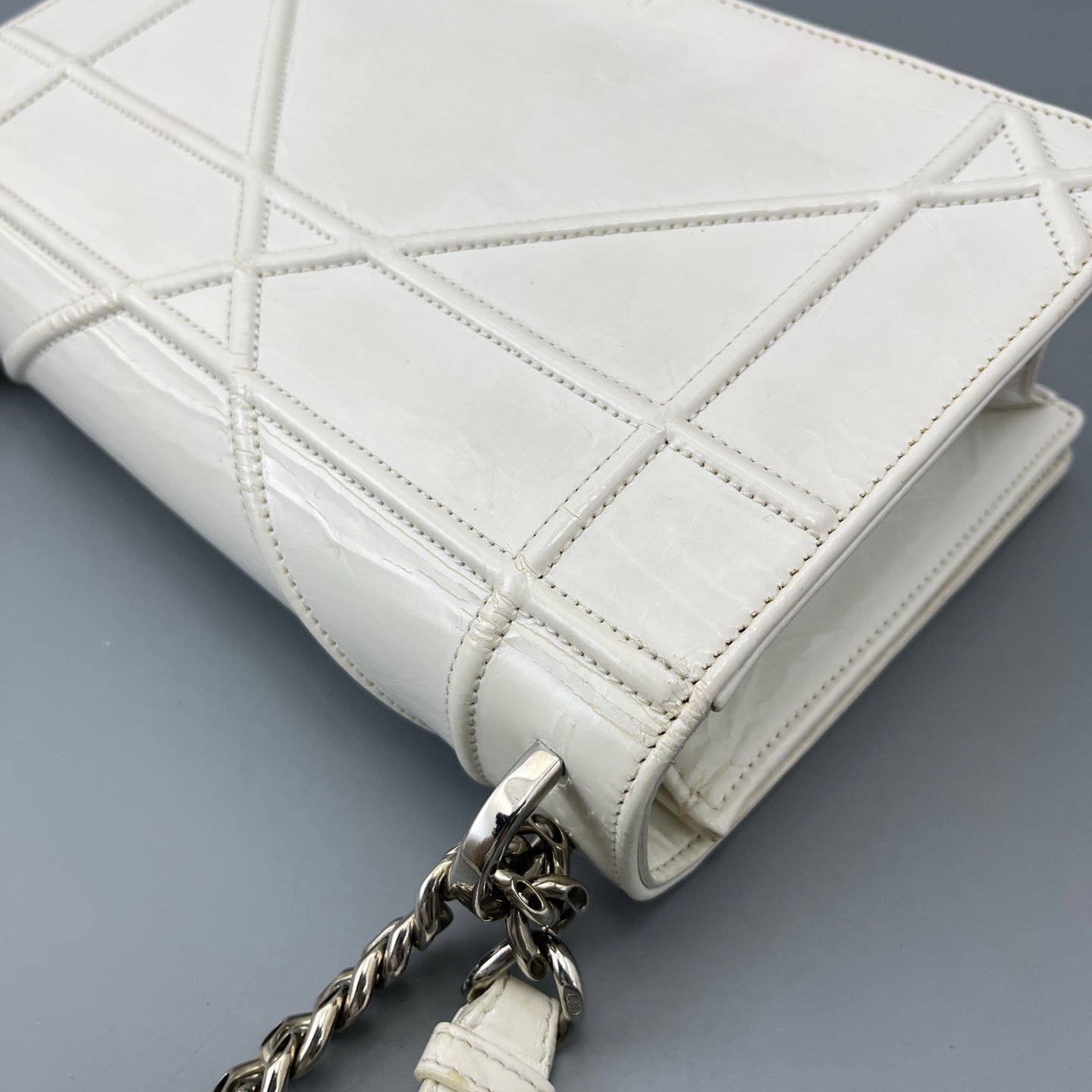 Dior - Diorama - Patent leather - White - (Medium)