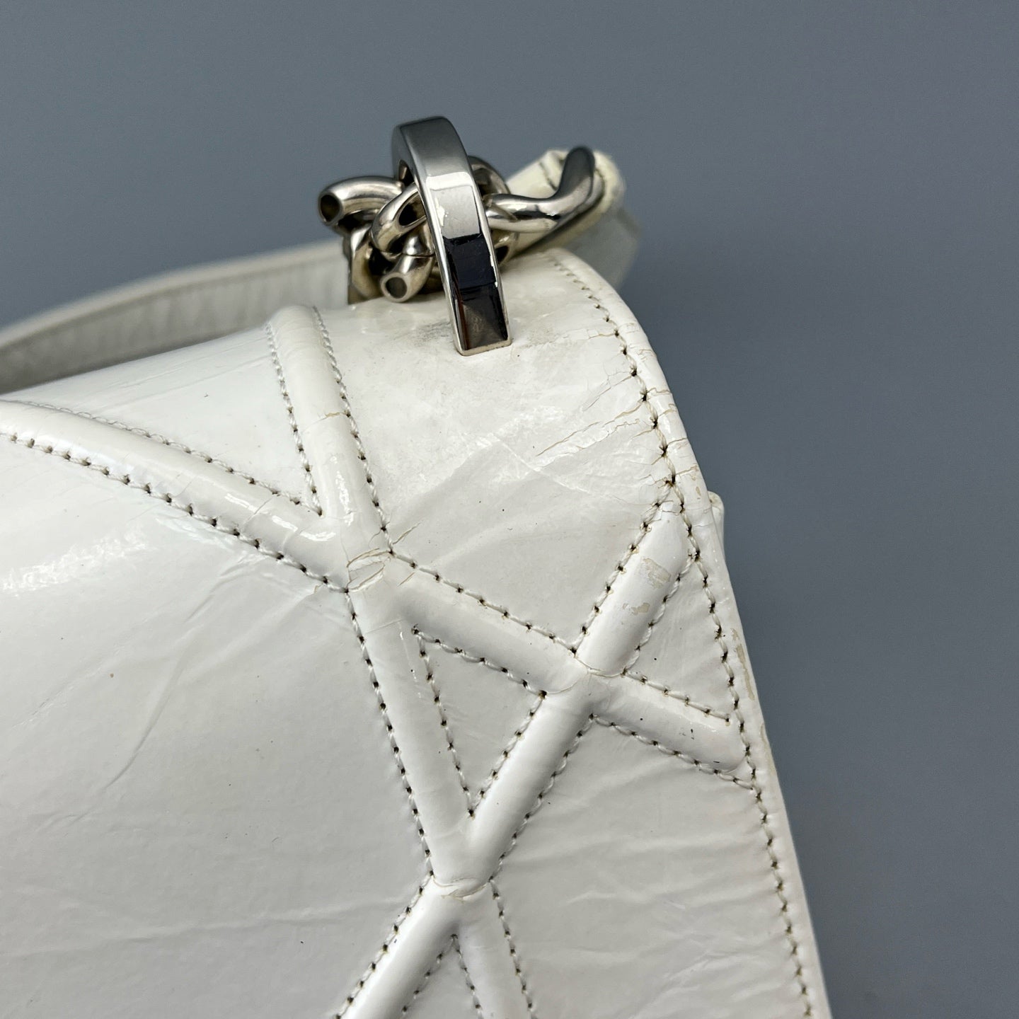 Dior - Diorama - Patent leather - White - (Medium)