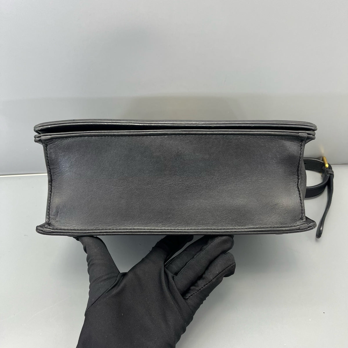 Dior - Diorama Shield Bag - Leather - Black - (medium)