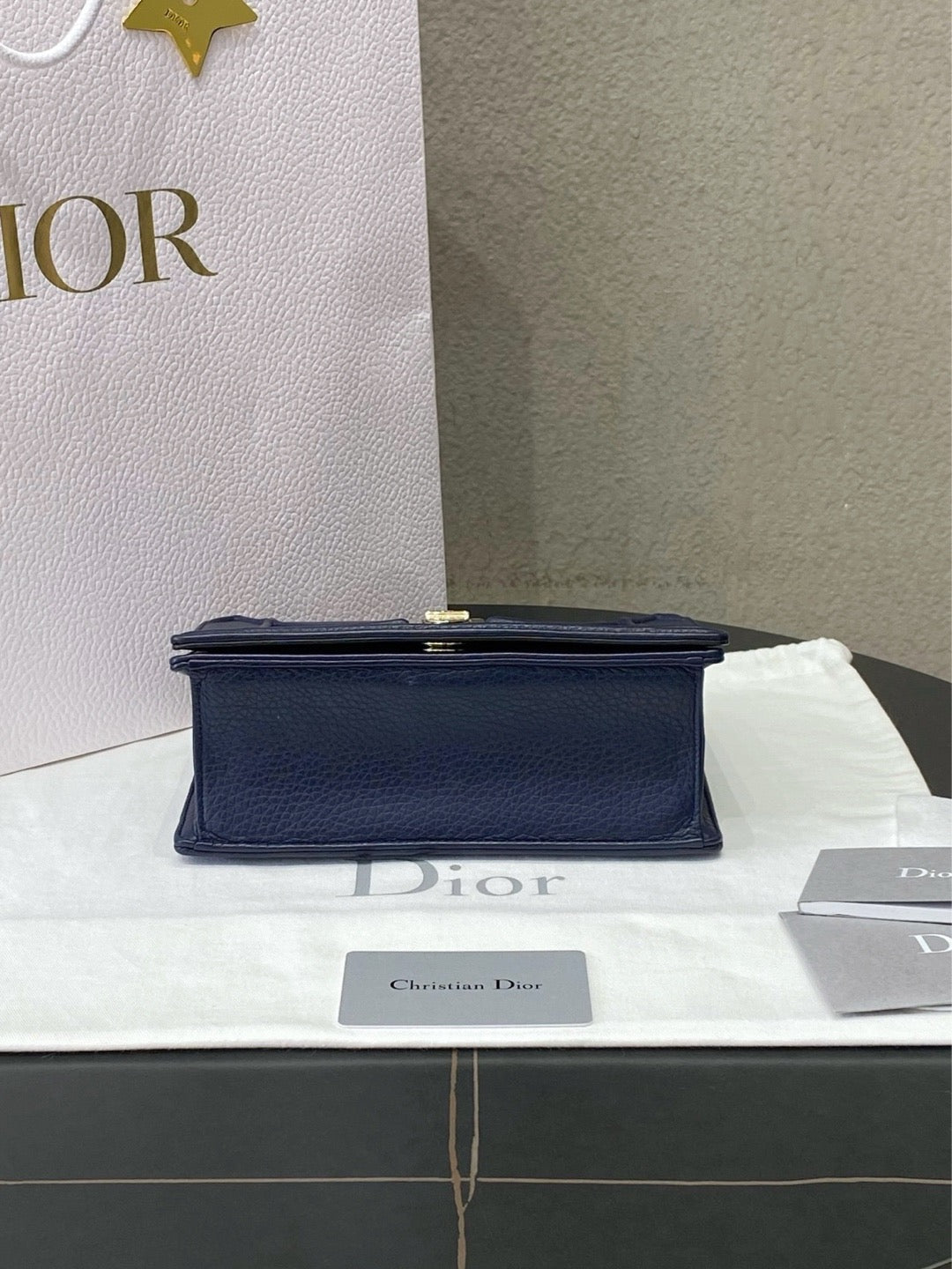 Dior - Diorama Small - Leather - Navy - (small)