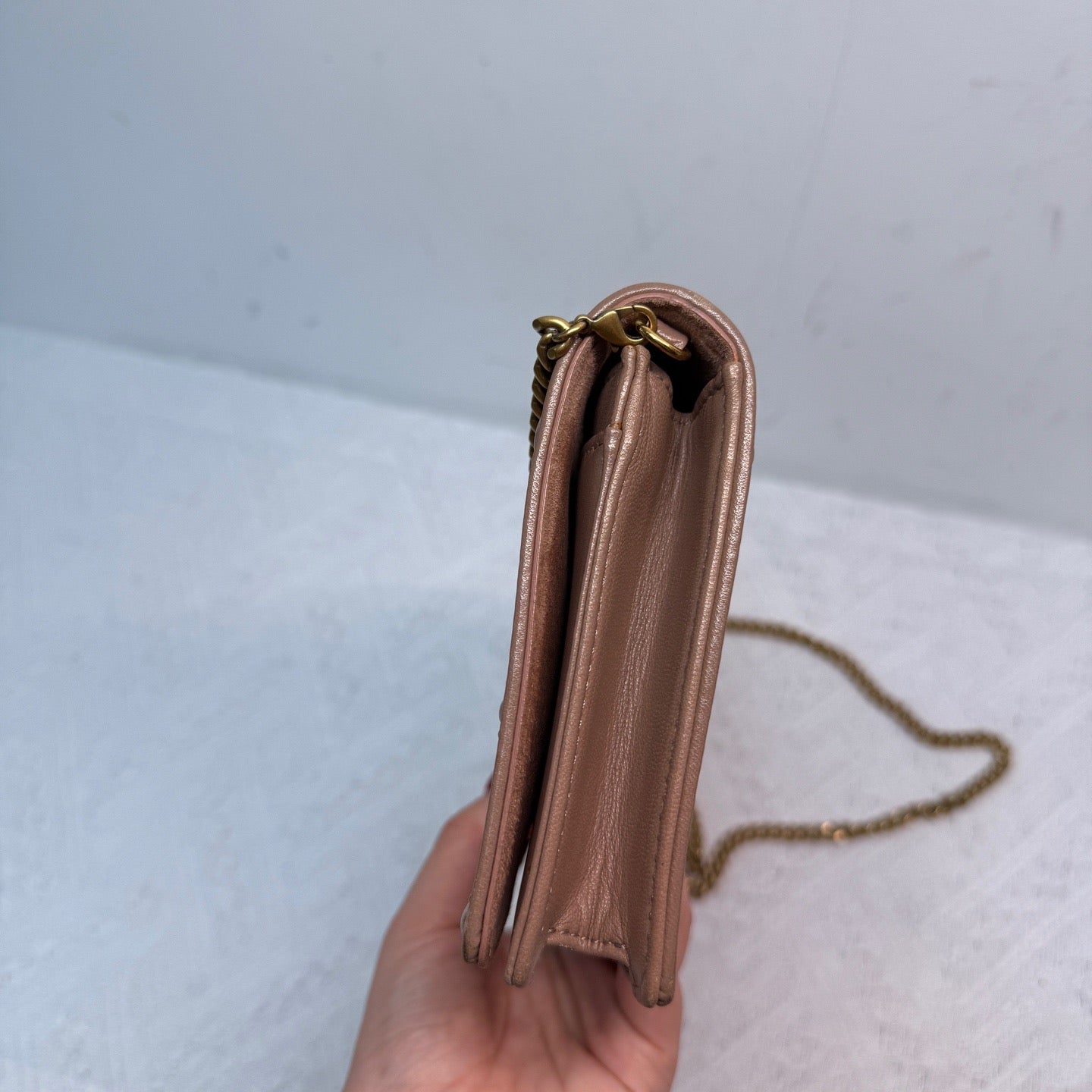 Dior - Diorama Wallet on Chain - Cowhide leather - Pink - (small)