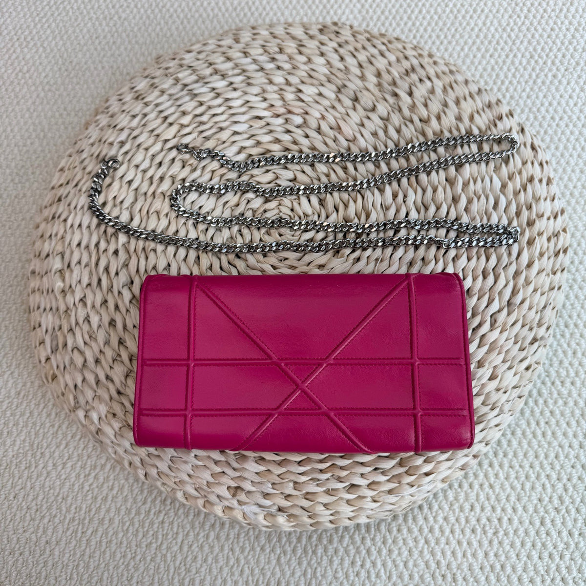 Dior - Diorama WOC - Leather - Pink - (small)