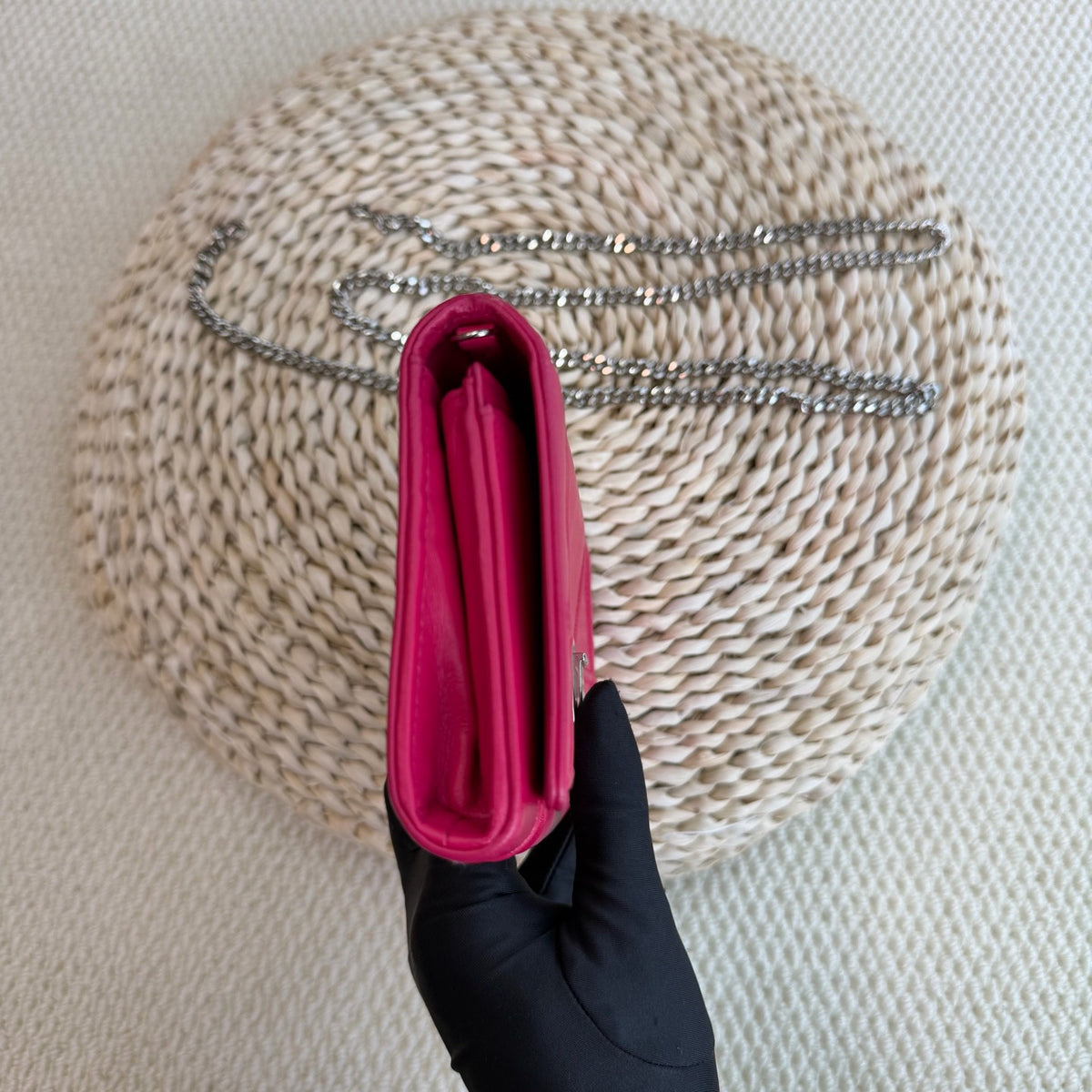 Dior - Diorama WOC - Leather - Pink - (small)