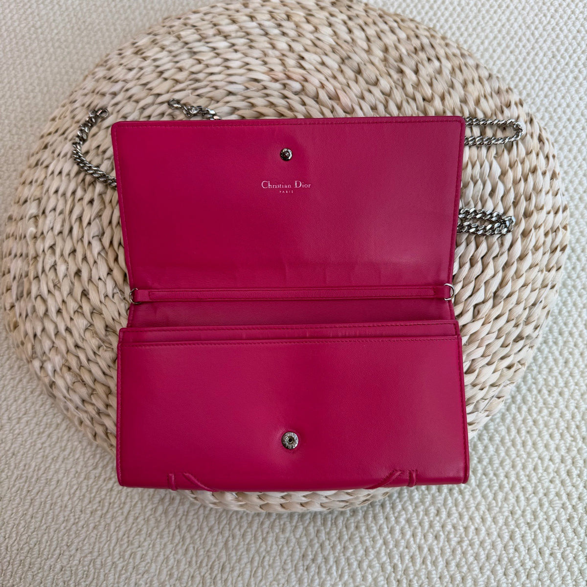 Dior - Diorama WOC - Leather - Pink - (small)
