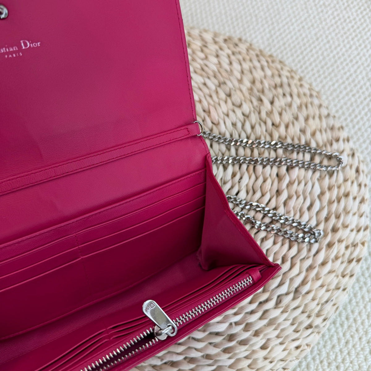 Dior - Diorama WOC - Leather - Pink - (small)