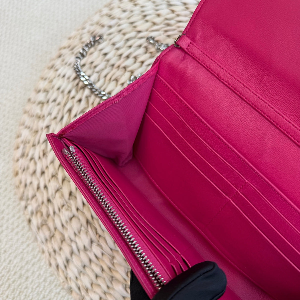 Dior - Diorama WOC - Leather - Pink - (small)