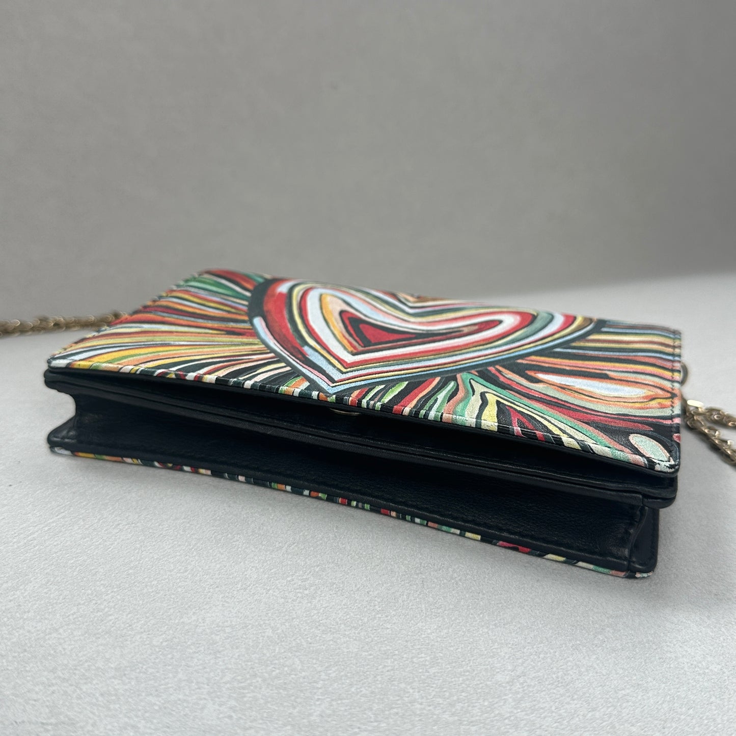 Dior - Dioramour Chain Clutch - Leather - Multicolour - (mini)