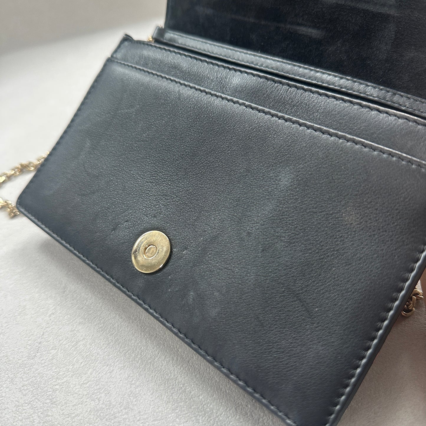 Dior - Dioramour Chain Clutch - Leather - Multicolour - (mini)