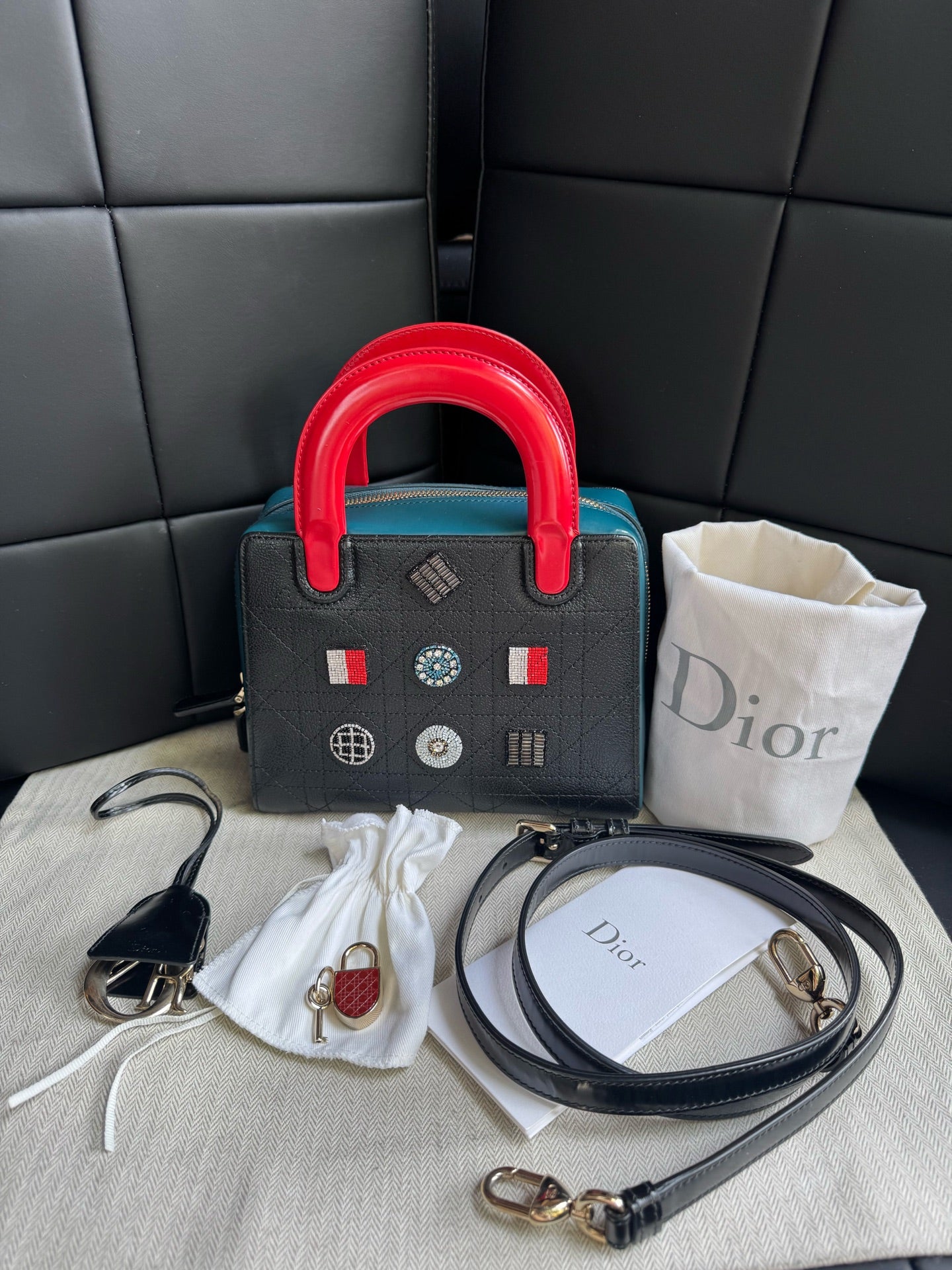 Dior - Dioreama - Leather - Black - (mini)