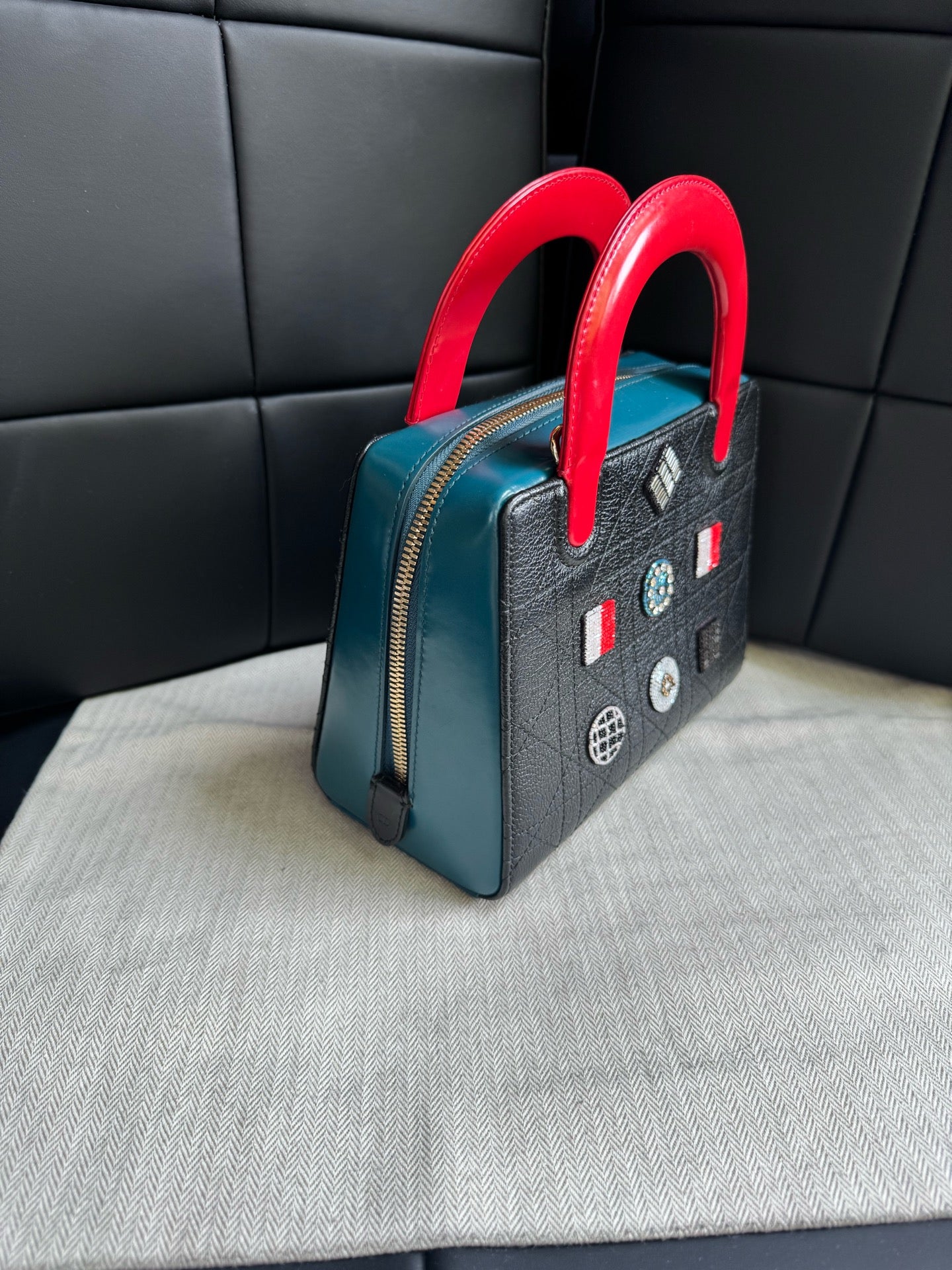 Dior - Dioreama - Leather - Black - (mini)