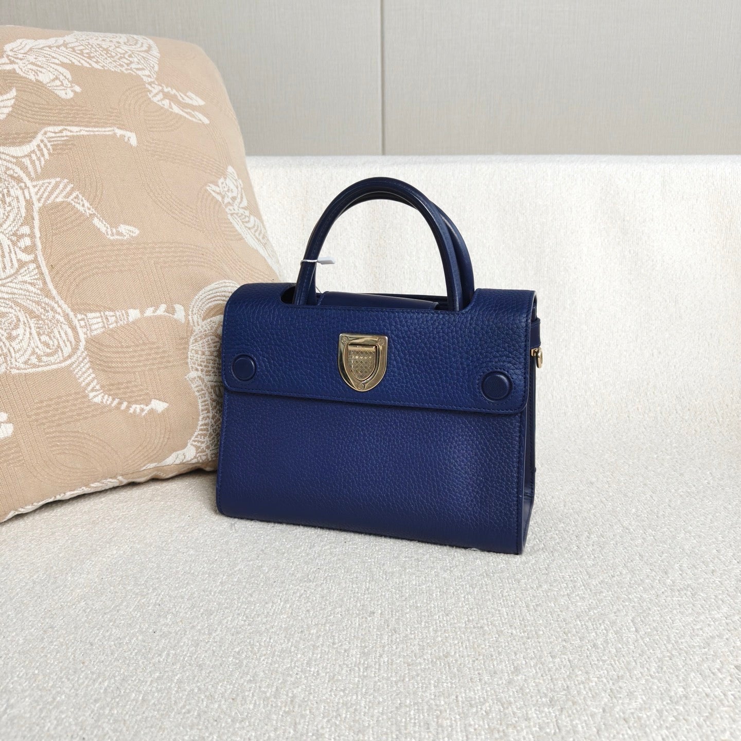 Dior - Diorever - Leather - Blue - (mini)