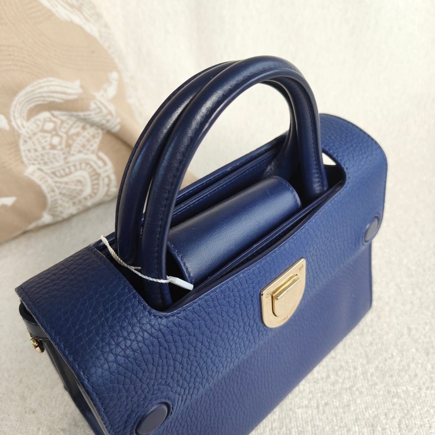 Dior - Diorever - Leather - Blue - (mini)