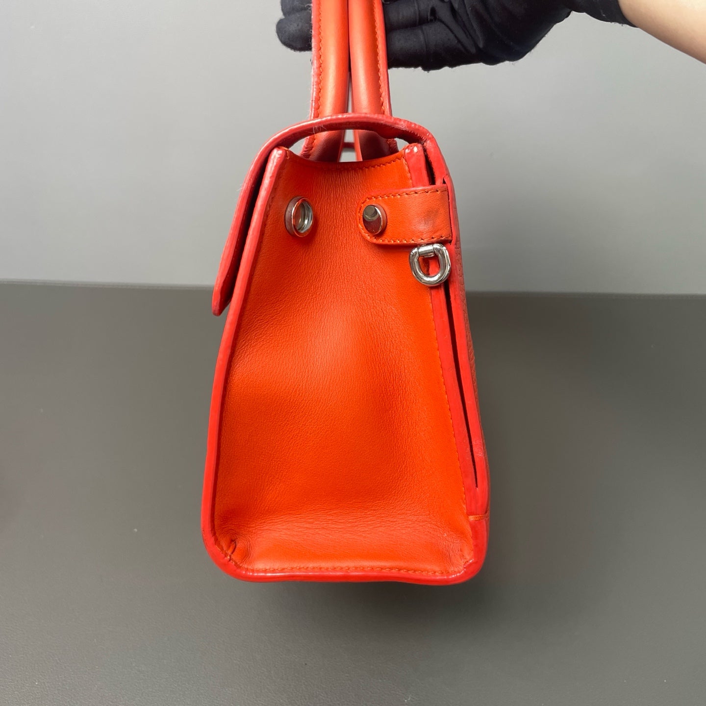 Dior - Diorever - Leather - Orange - (mini)