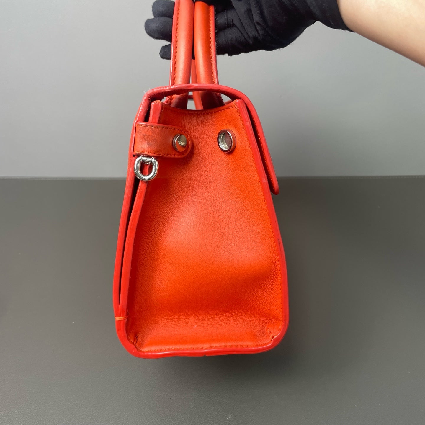 Dior - Diorever - Leather - Orange - (mini)