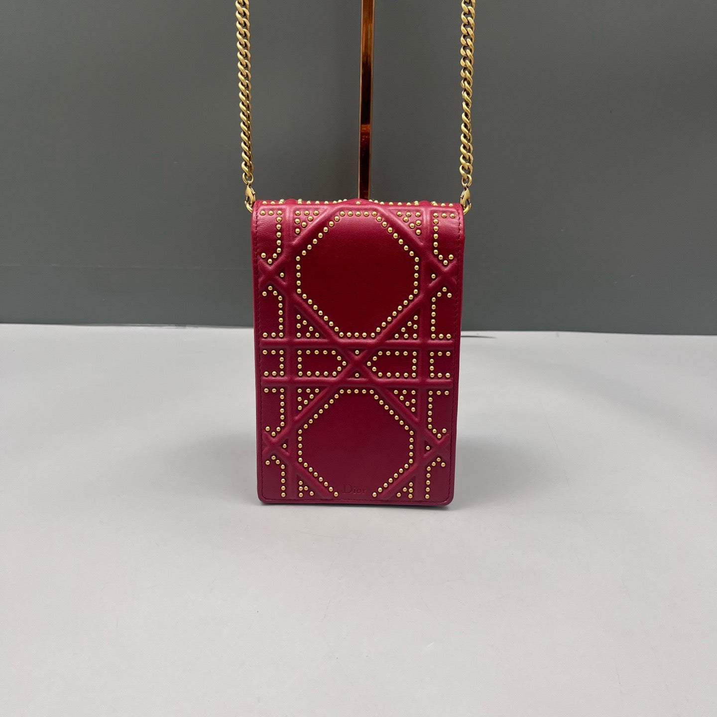 Dior - Diorever - Leather - Red - (mini)