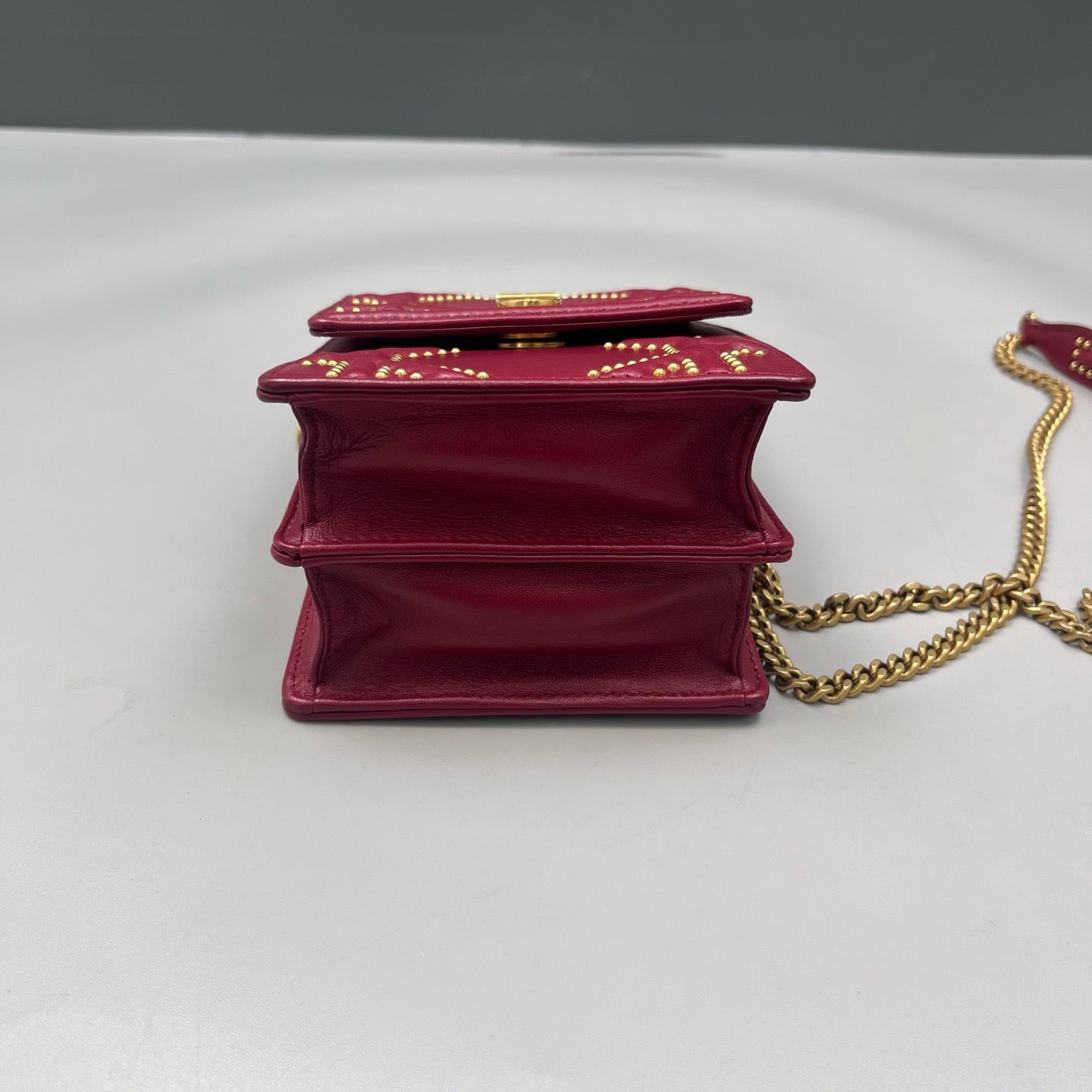 Dior - Diorever - Leather - Red - (mini)