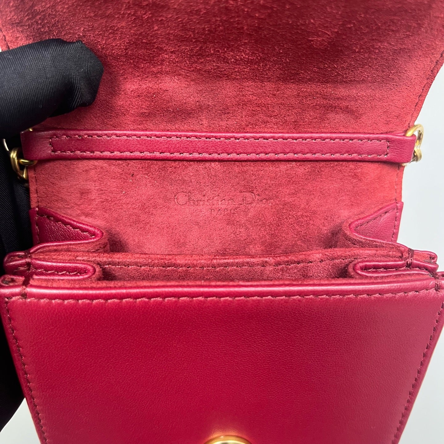 Dior - Diorever - Leather - Red - (mini)