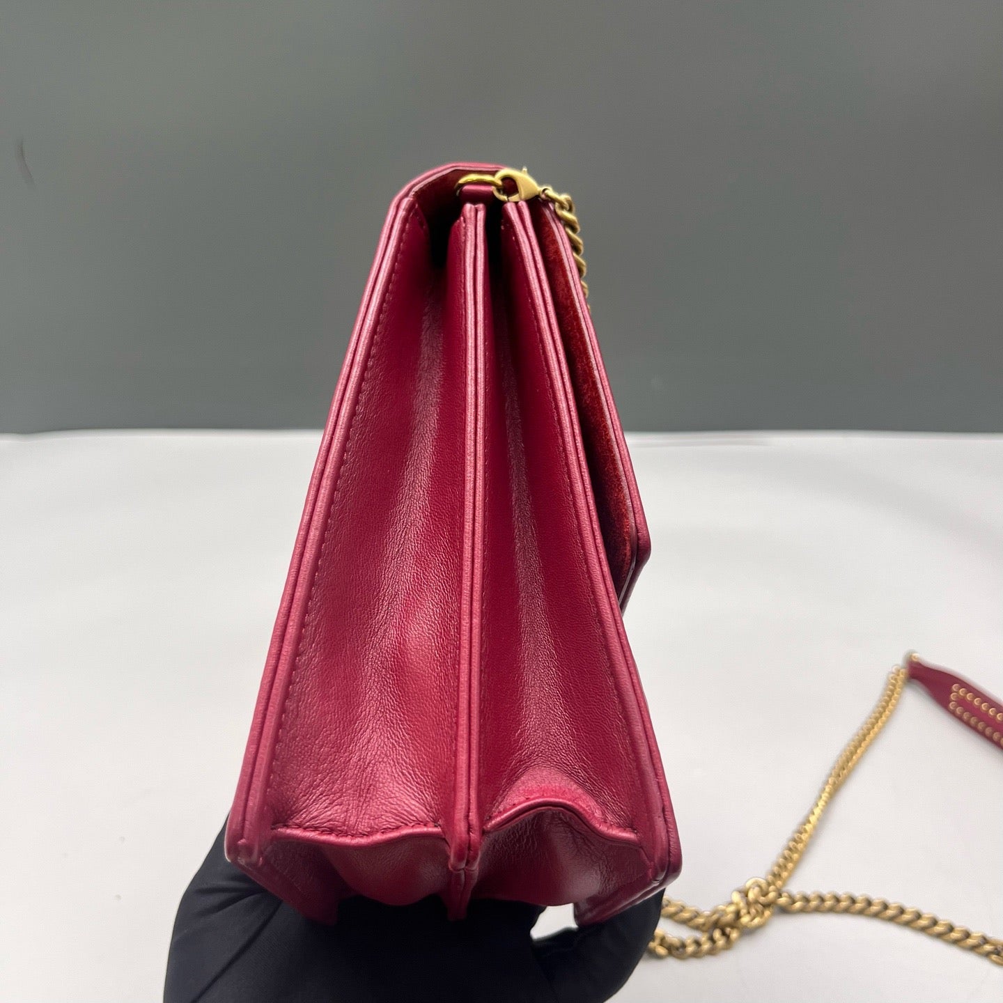 Dior - Diorever - Leather - Red - (mini)