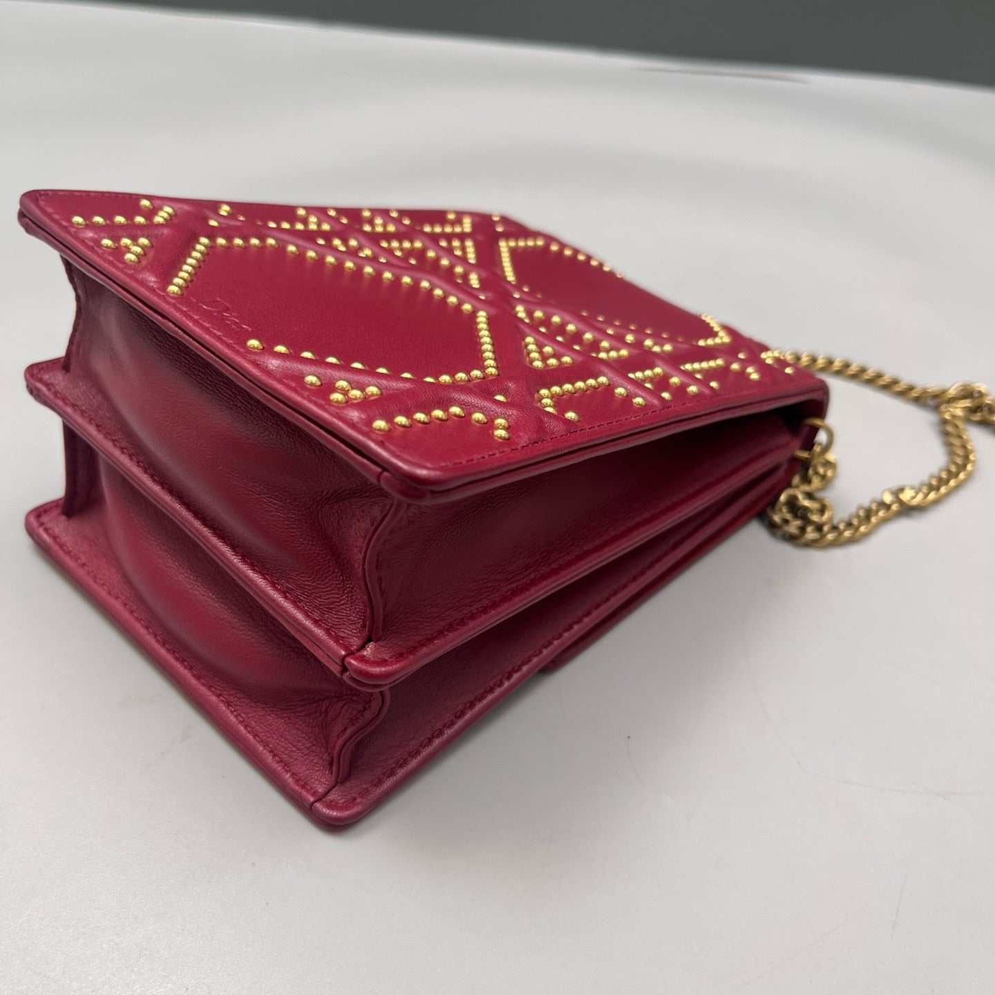 Dior - Diorever - Leather - Red - (mini)