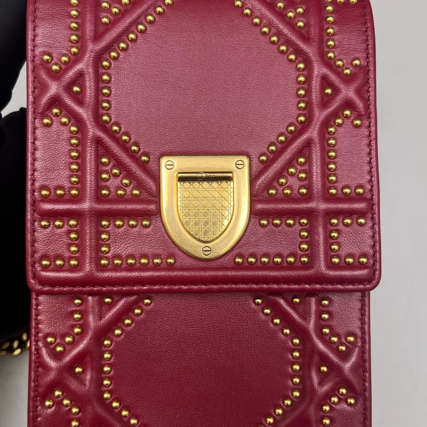 Dior - Diorever - Leather - Red - (mini)