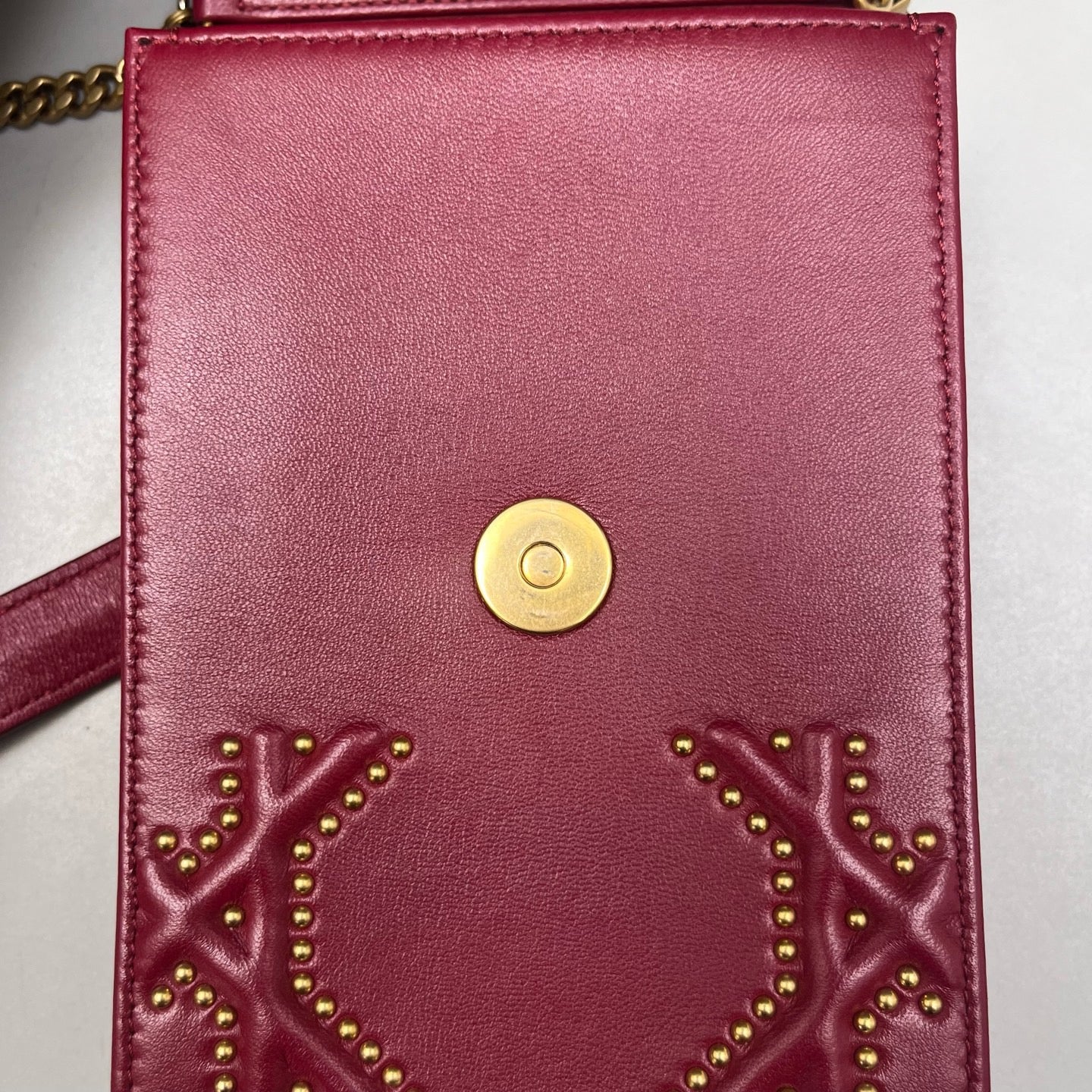 Dior - Diorever - Leather - Red - (mini)