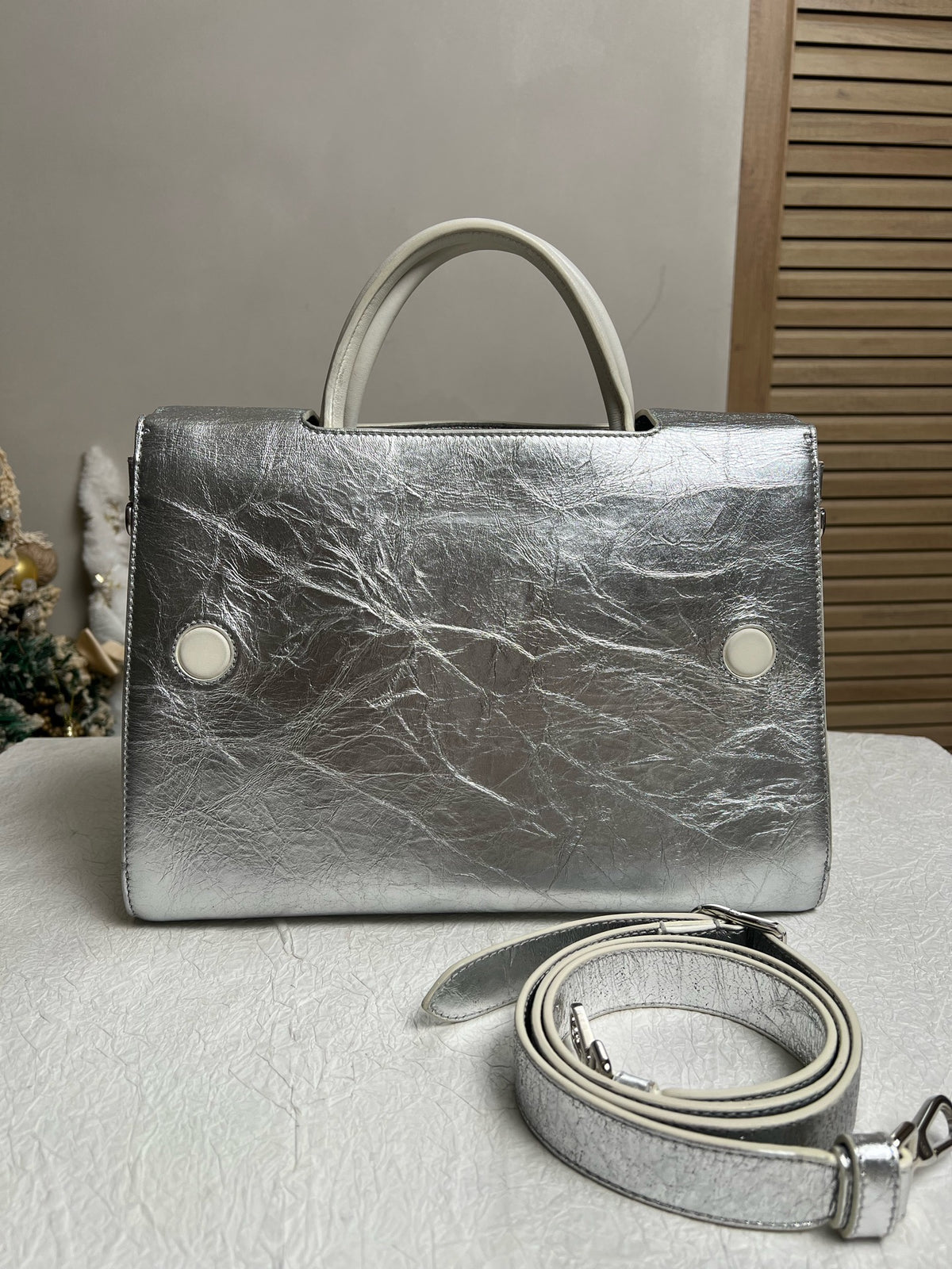 Dior - Diorever - Leather - Silver