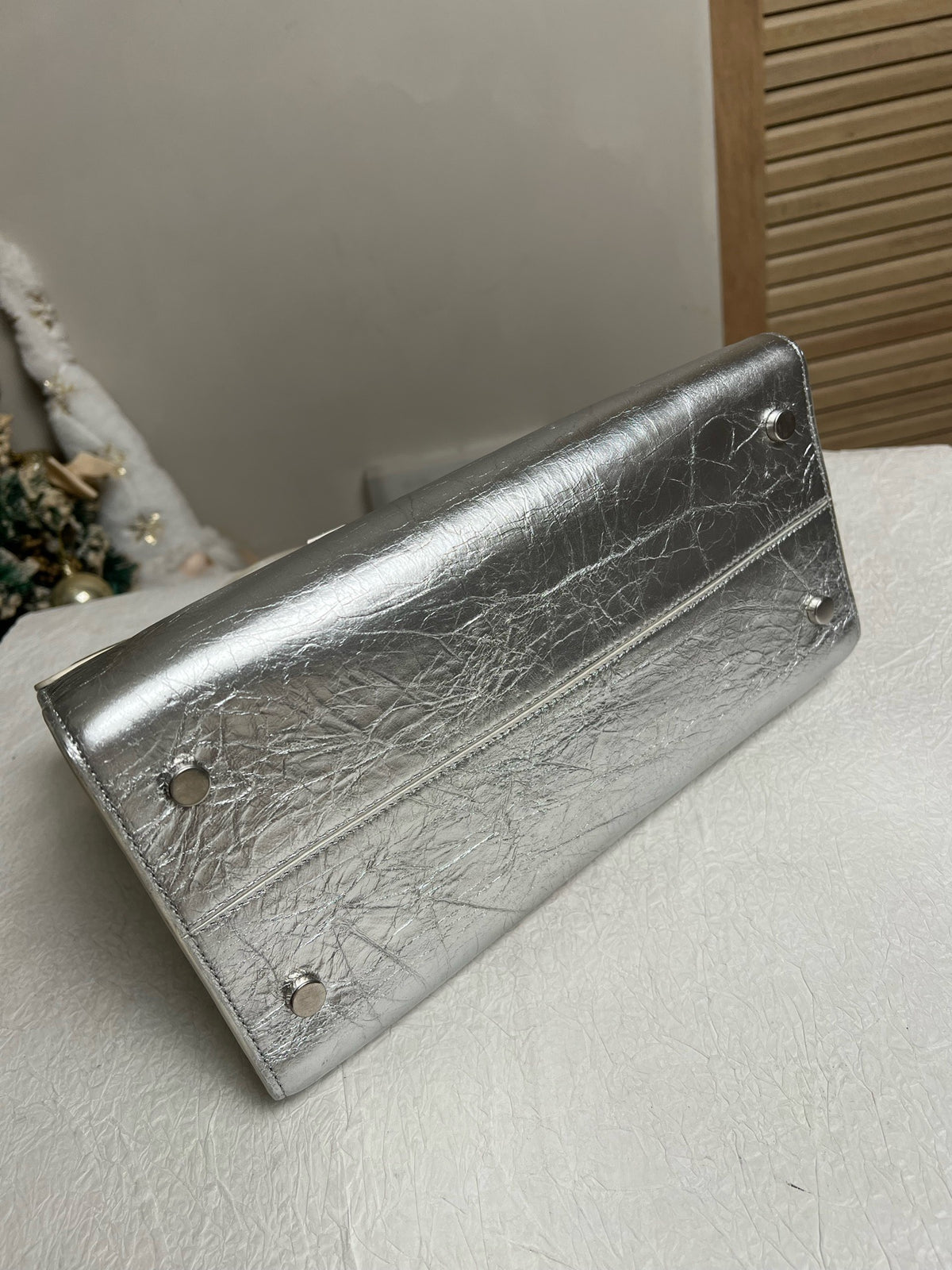 Dior - Diorever - Leather - Silver