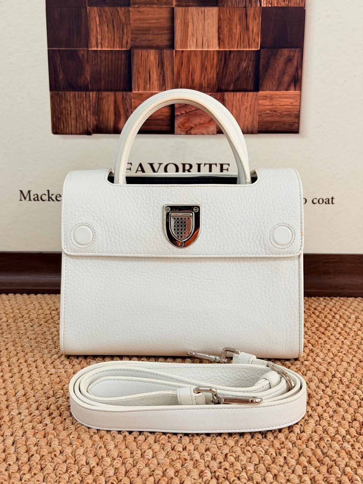 Dior - Diorever - Leather - White - (small)