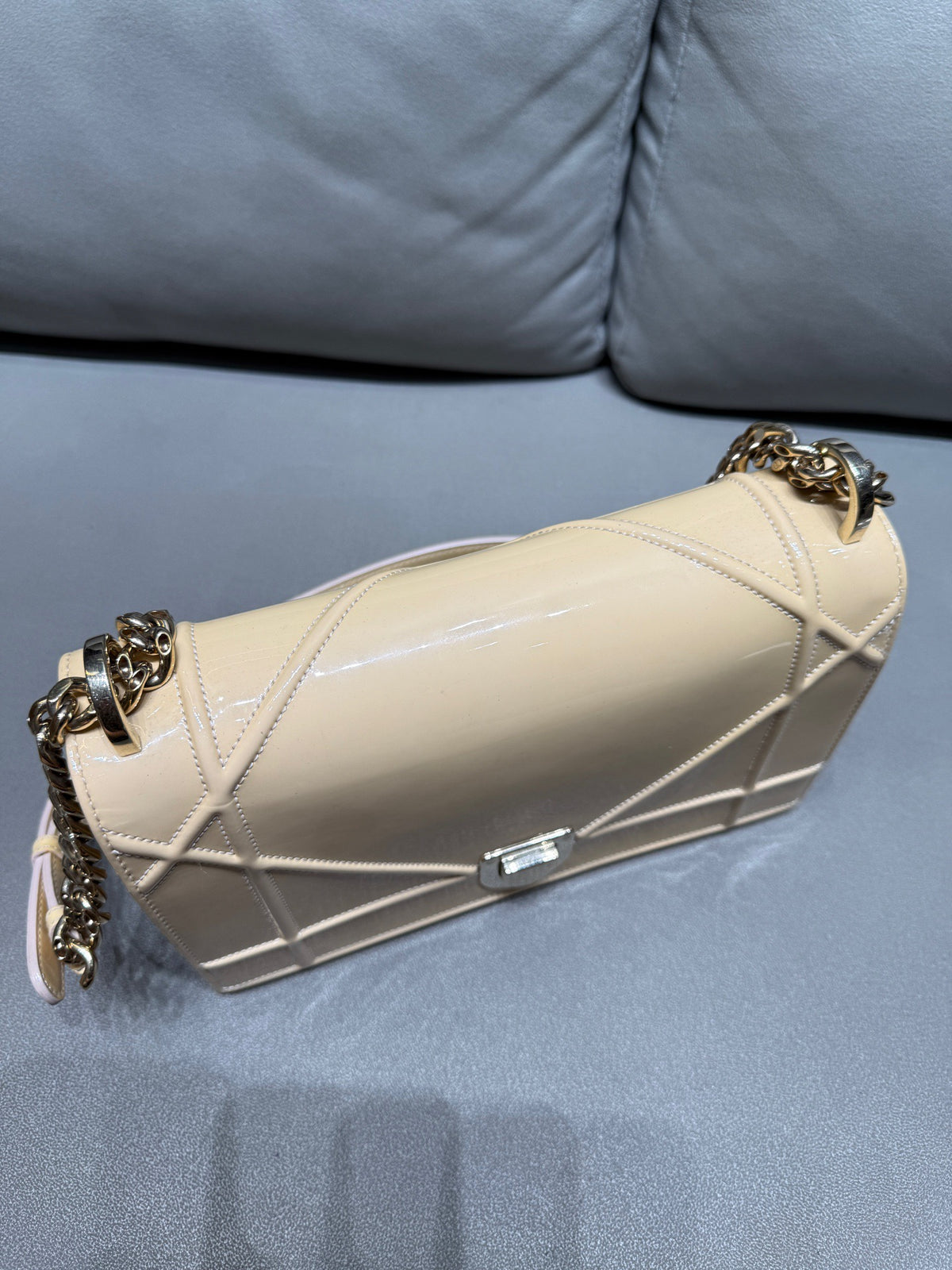 Dior - Diorever - Patent leather - Beige - (Other)