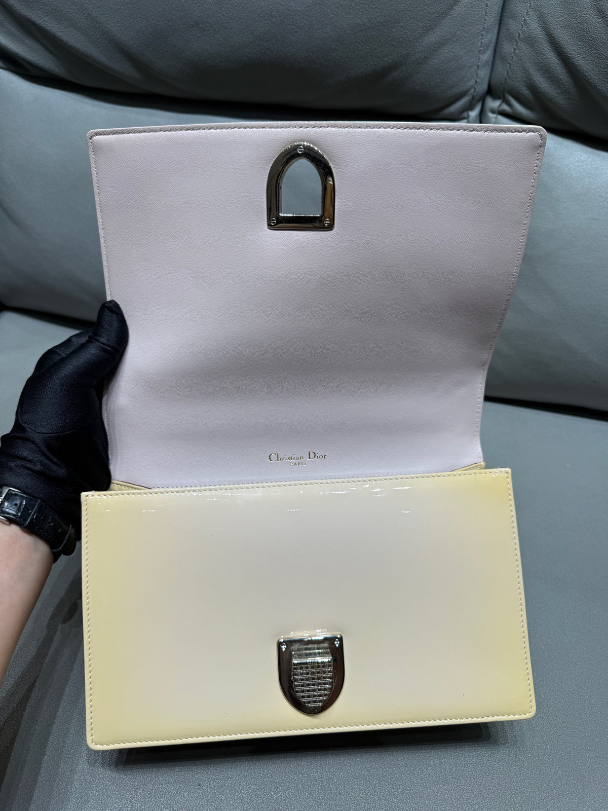 Dior - Diorever - Patent leather - Beige - (Other)
