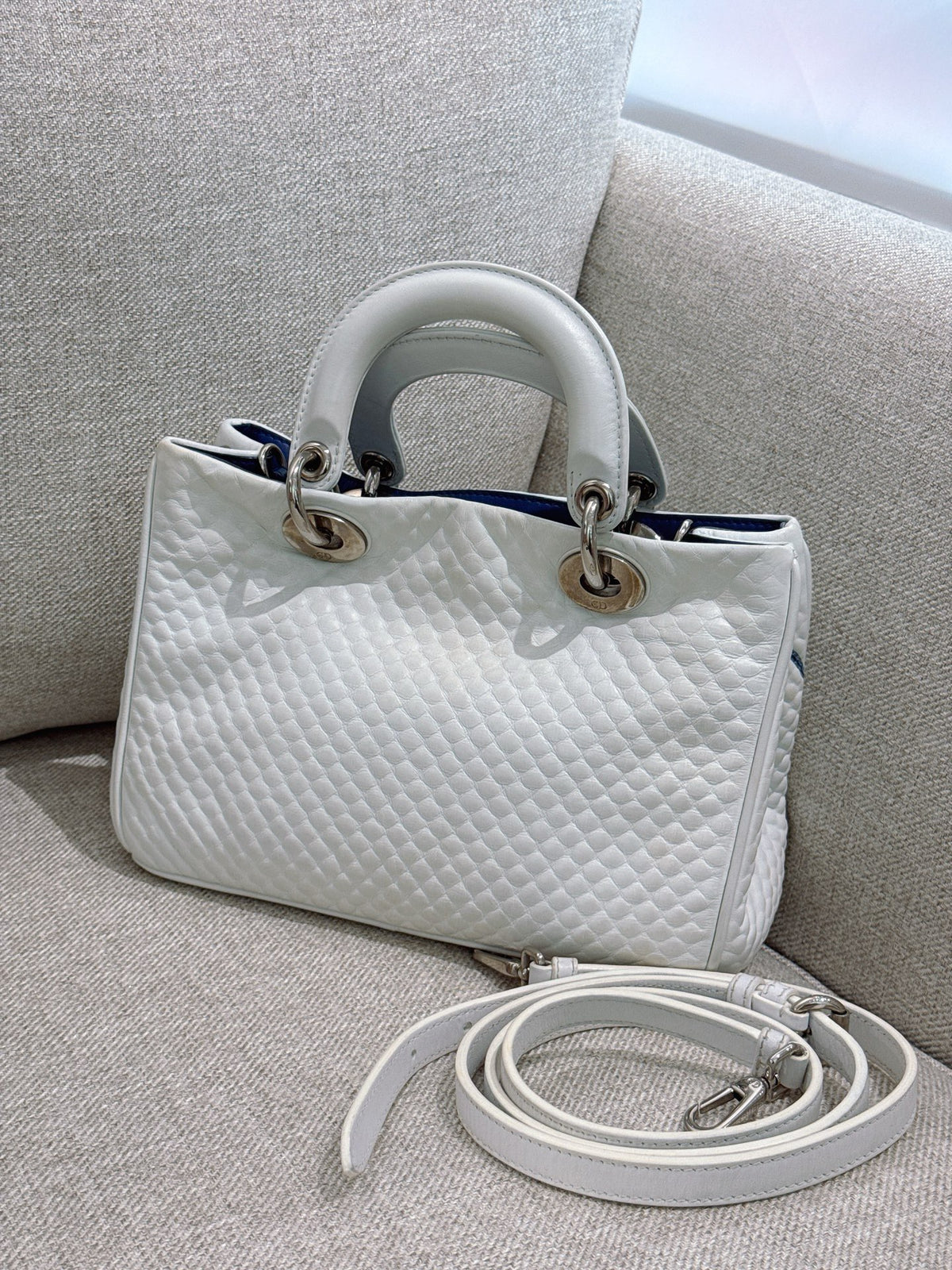 Dior - Diorissimo - Leather - White
