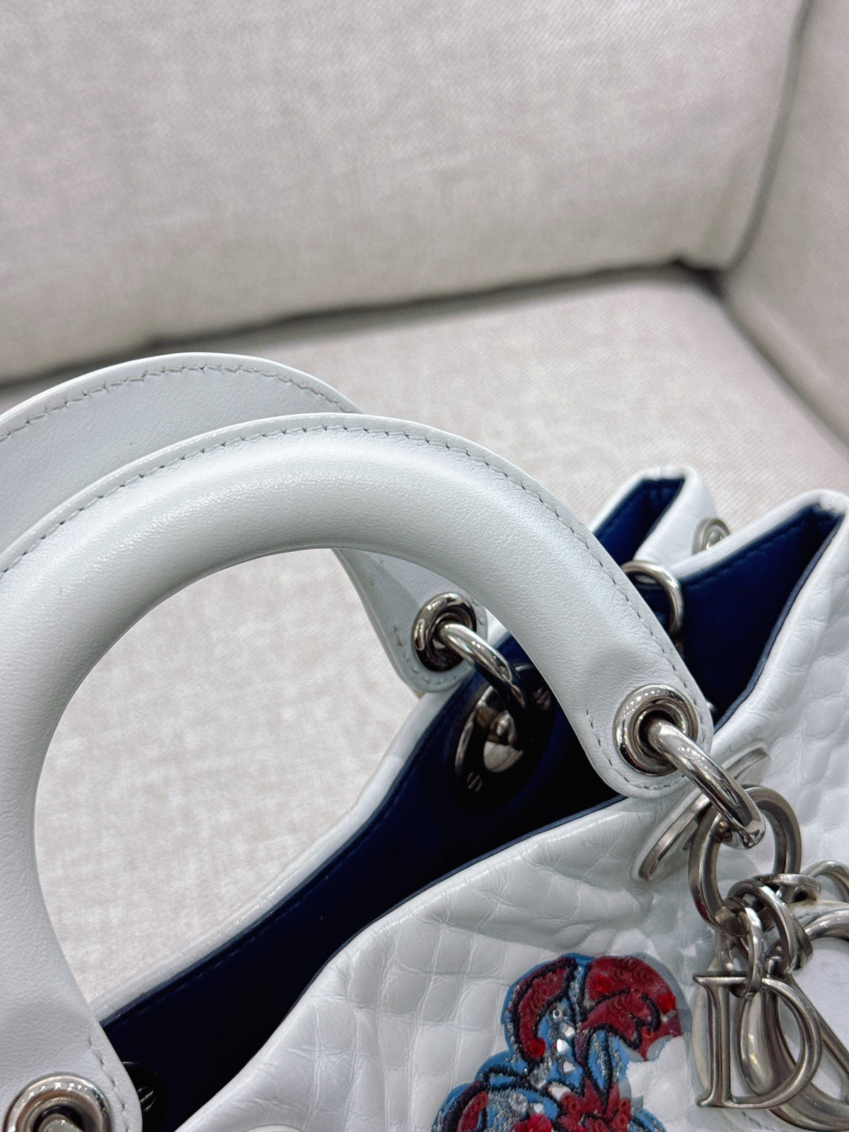 Dior - Diorissimo - Leather - White