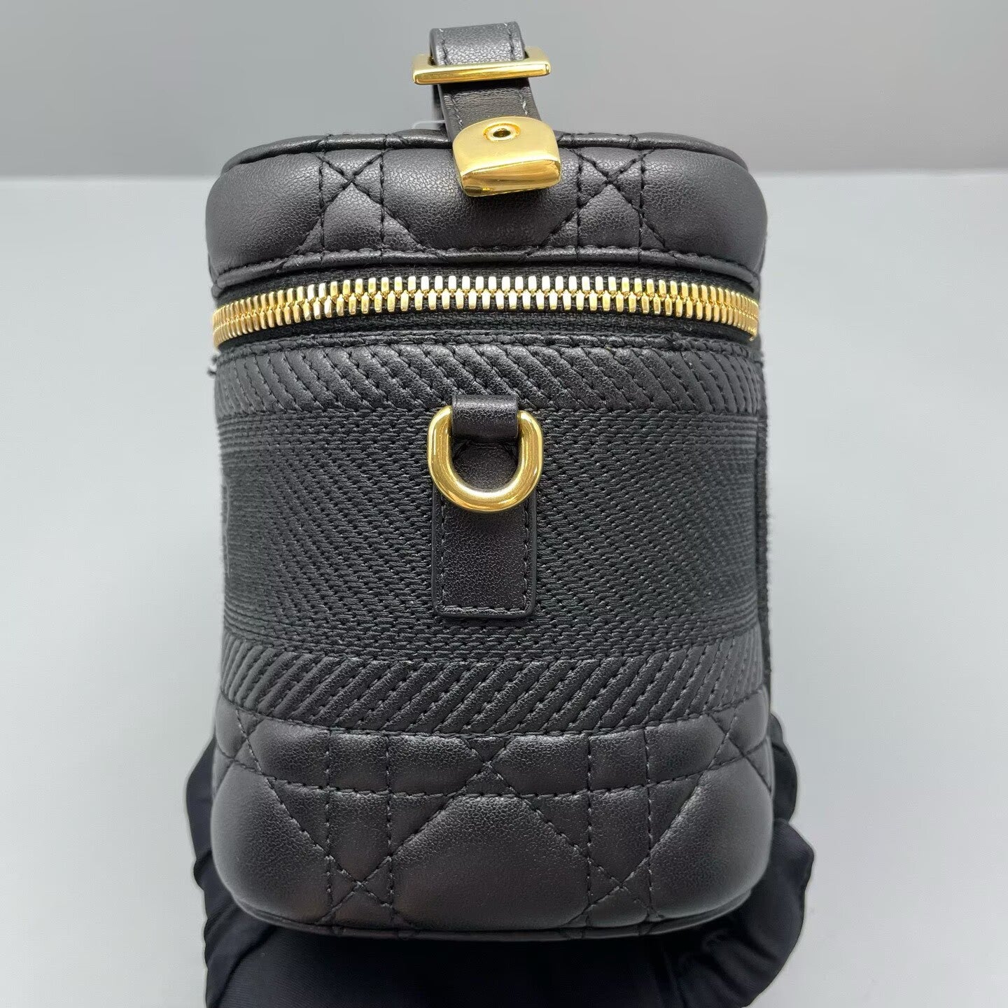 Dior - DiorTravel Vanity Case - Lambskin leather - Black - (mini)