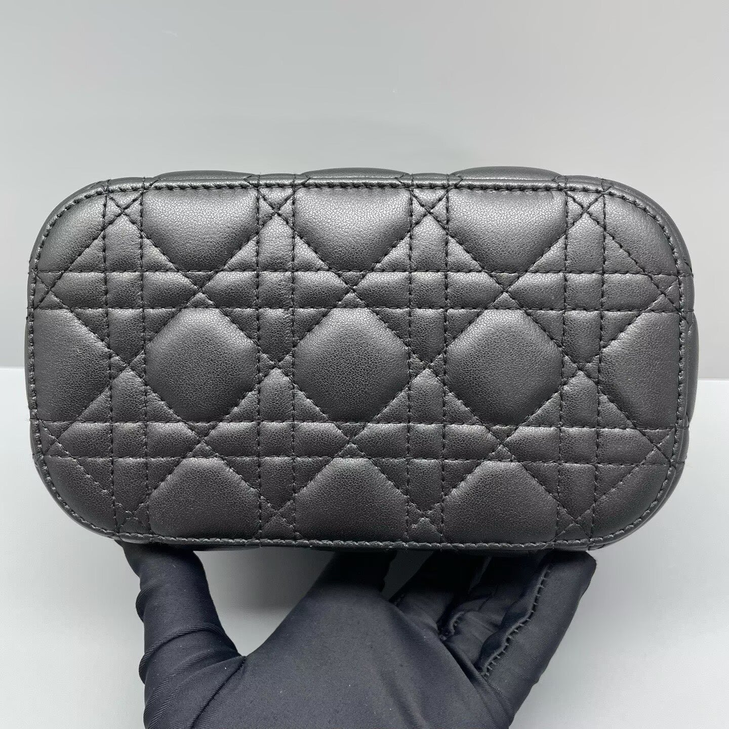 Dior - DiorTravel Vanity Case - Lambskin leather - Black - (mini)