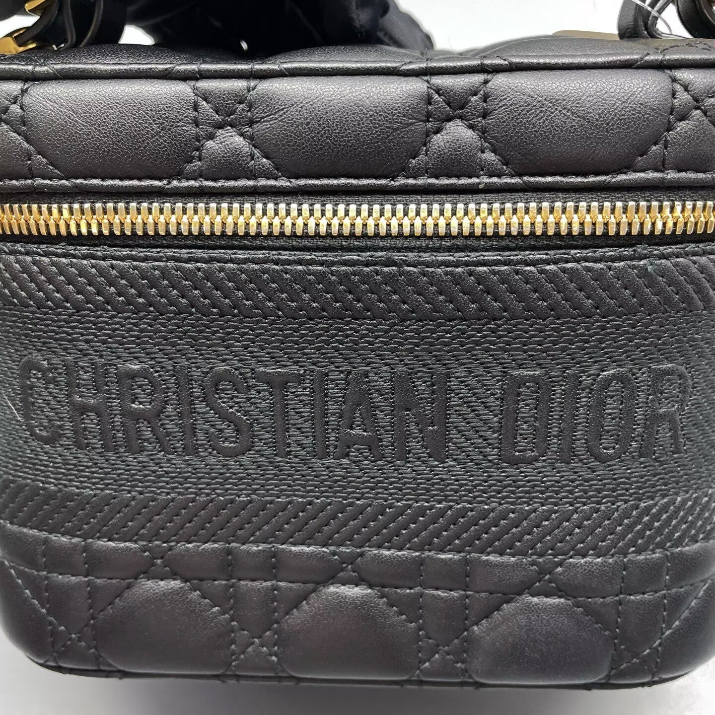 Dior - DiorTravel Vanity Case - Lambskin leather - Black - (mini)