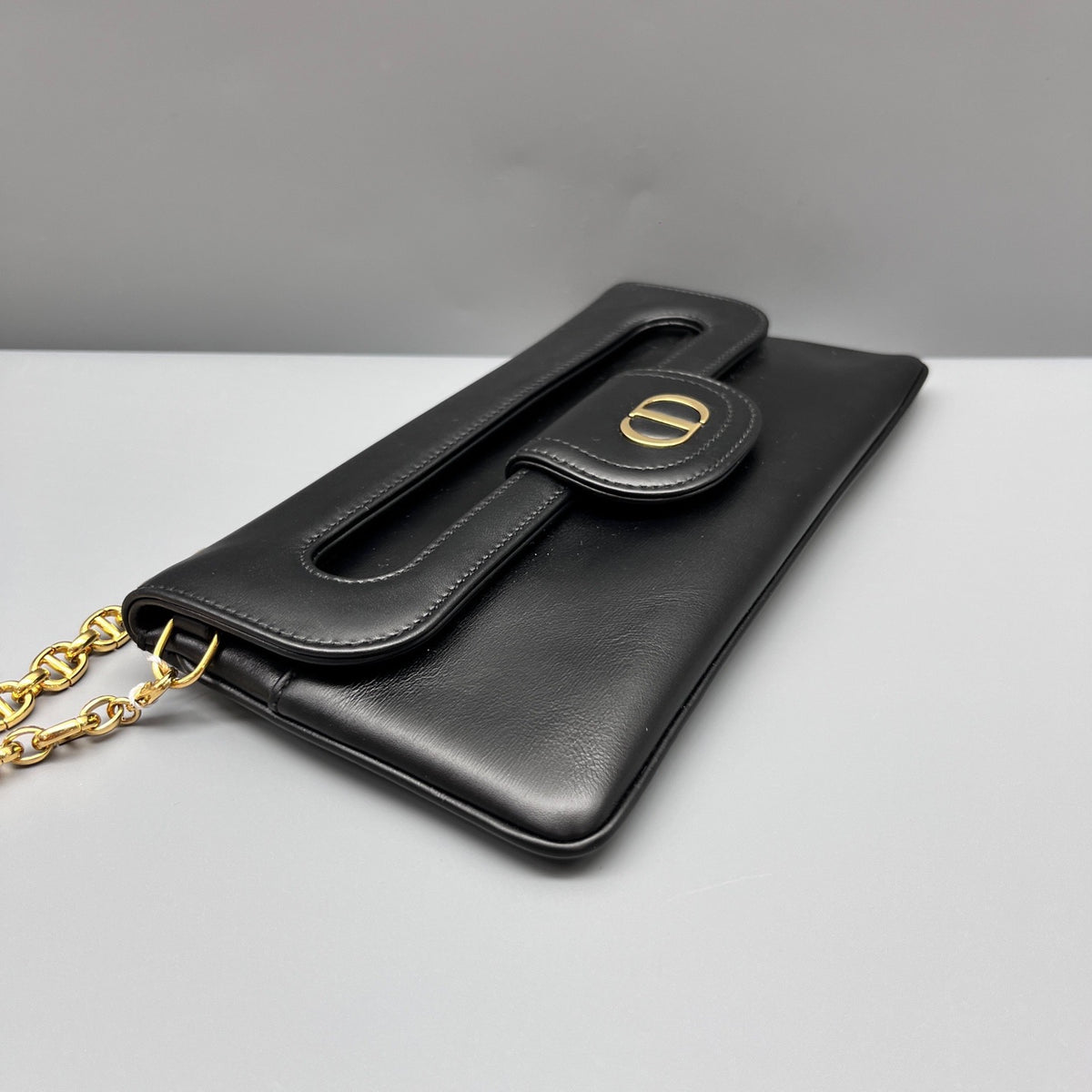 Dior - Double - Leather - Black