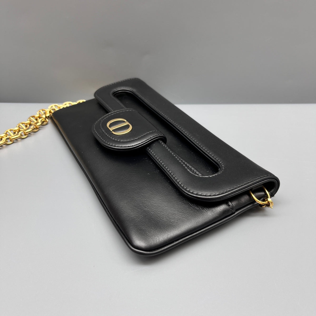 Dior - Double - Leather - Black