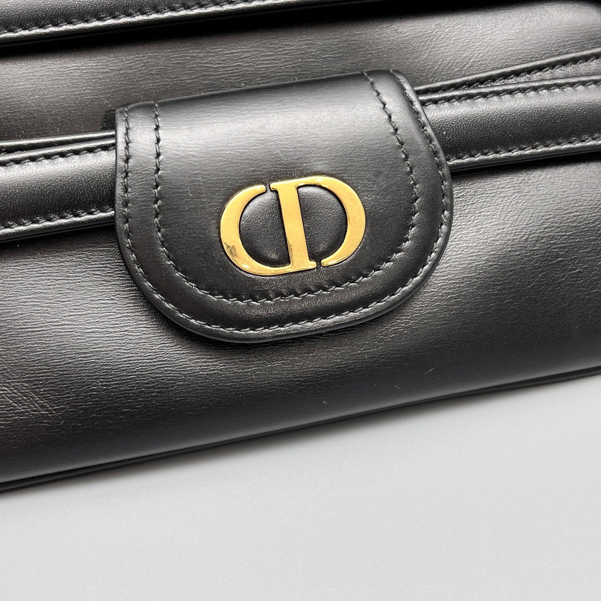 Dior - Double - Leather - Black