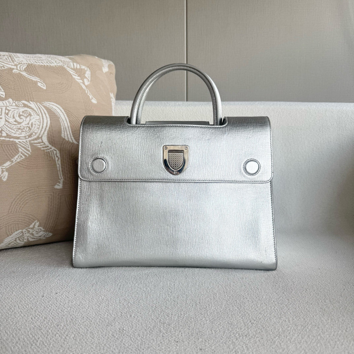 Dior - Ever Dior - Leather - Silver - (medium)