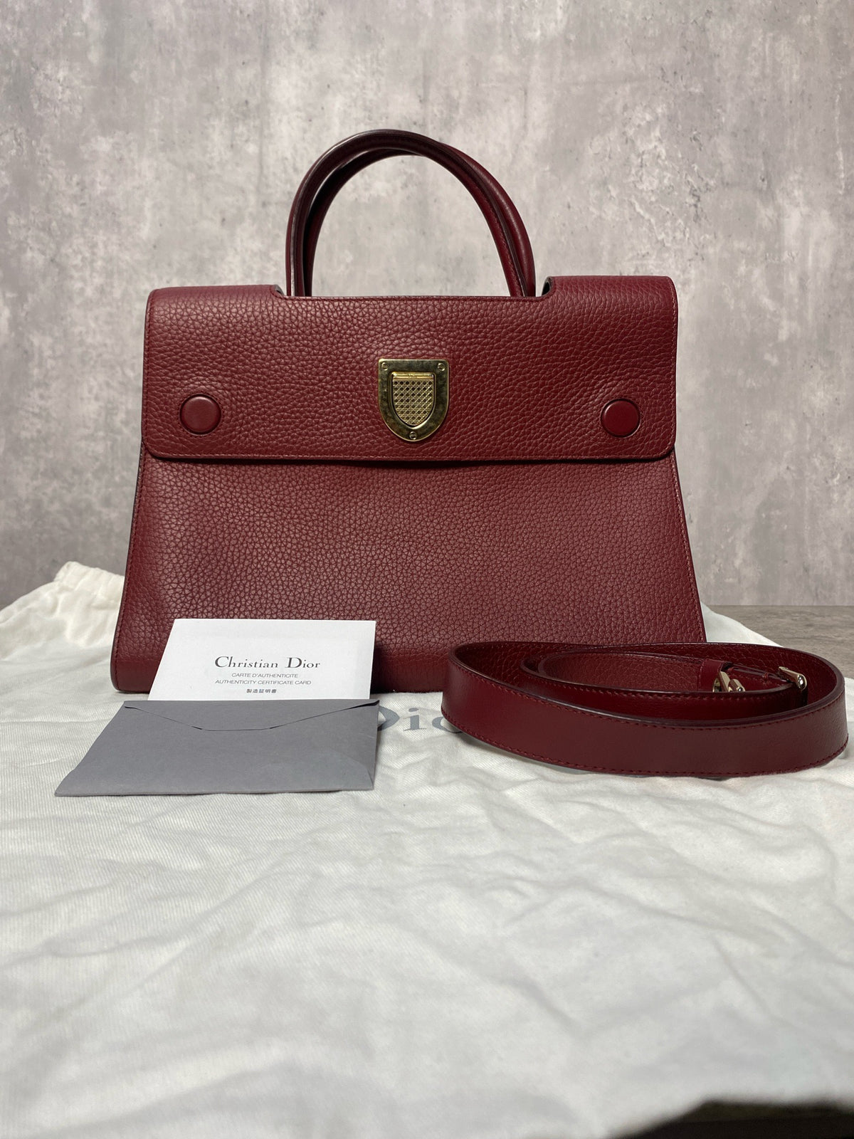 Dior - Ever - Leather - Burgundy