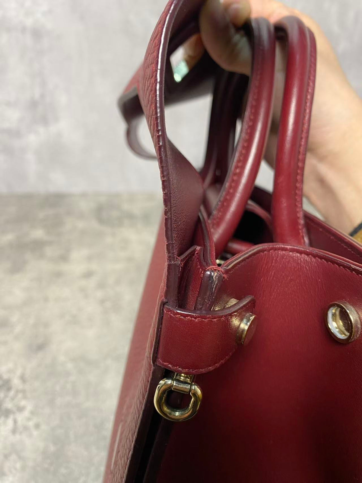 Dior - Ever - Leather - Burgundy