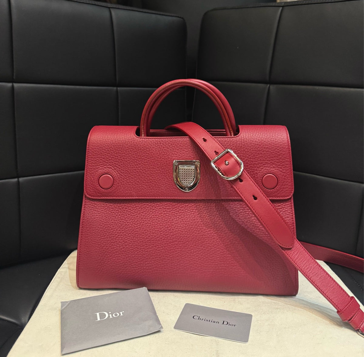 Dior - Ever - Leather - Red